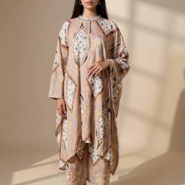 Premium Silk Kaftan Set